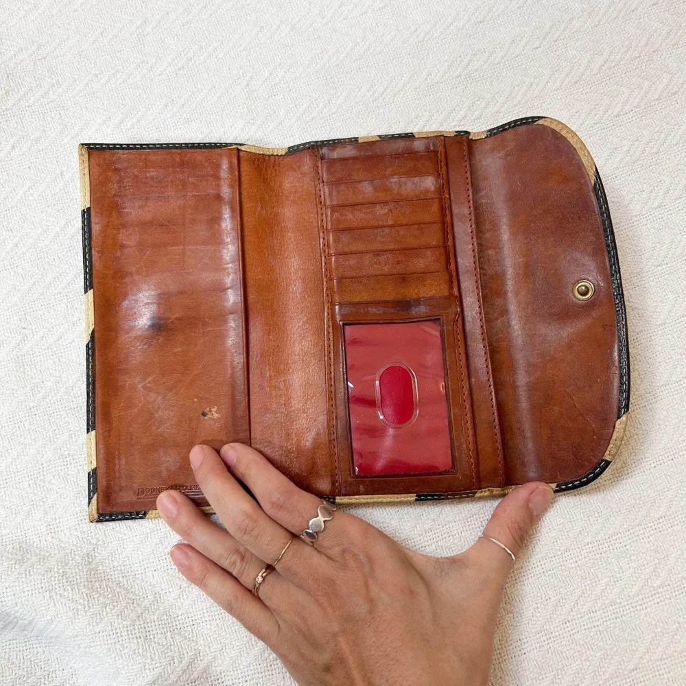 Dooney & Bourke Vintage Zebra Wallet - Picture 7 of 16